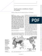 Genetics of Diabetes