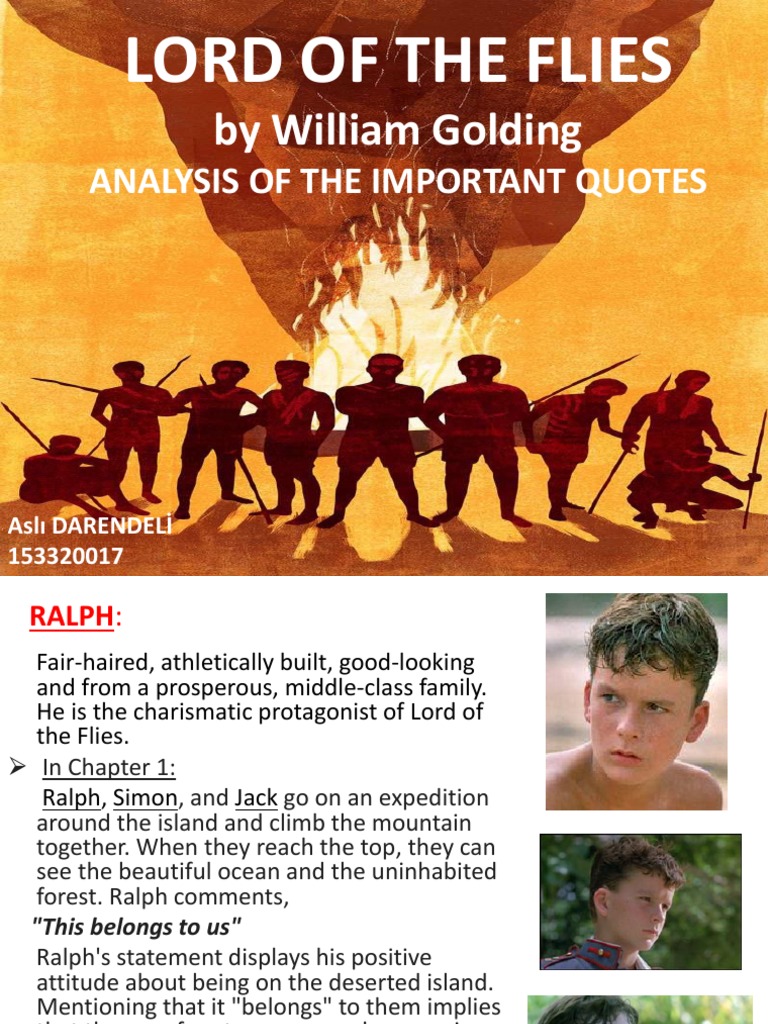 Lord of The Flies: by William Golding | PDF, image size:768x1024