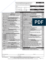 Sample: Retail Food Establishment Inspection Report