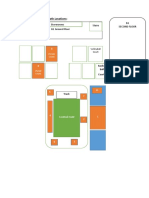 Sport Night Game and Booth Locations:: Stairs Storerooms B1 Second Floor