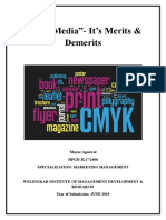 Print Media - Its Merits & Demerits