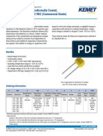 Goldmax, 300 Series, Conformally Coated, C0G Dielectric, 25 - 250 VDC (Commercial Grade)