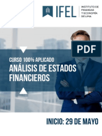 Brochure Análisis de Estados Financieros