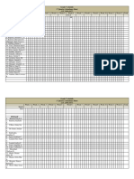 Grade 7 Aristotle 1 Quarter Attendance Sheet