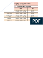 Schedule (03.06.19 - 09.06.19) (Aliganj)