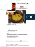 Receta Pastel de Choclo _ Gourmet