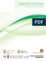 DWA Dolomite Guideline 2009 (Final) 11 PDF