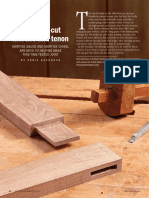 The Hand-Cut Mortise and Tenon: Handwork