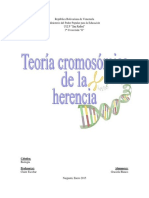 Teoria Cromosomica de La Herencia - Info