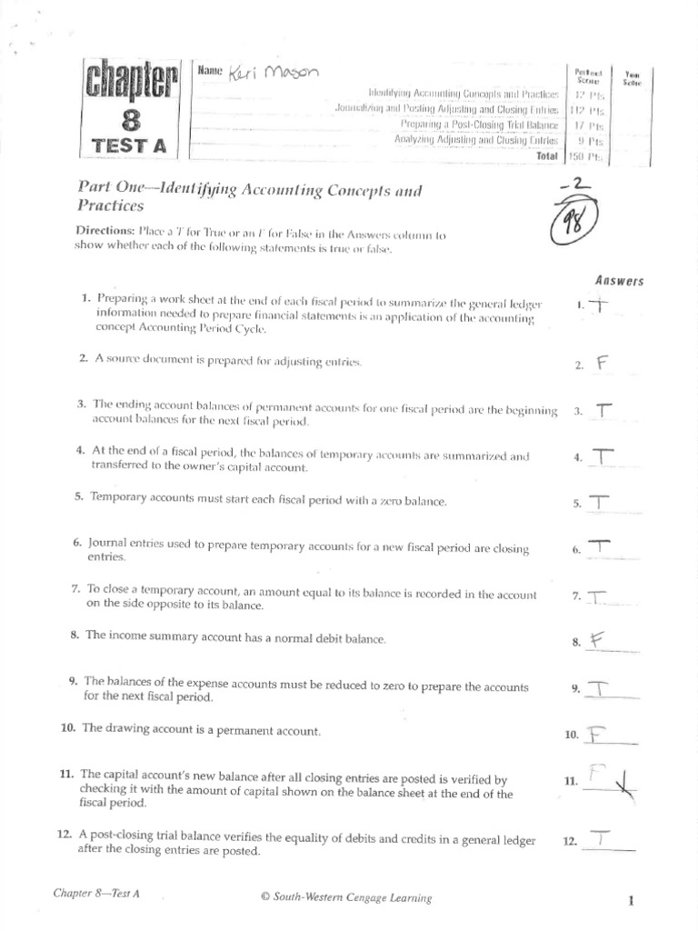 Chapter 8 Test Pdf