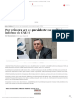 Por primera vez un presidente no recibirá informe de CNDH - La Jornada