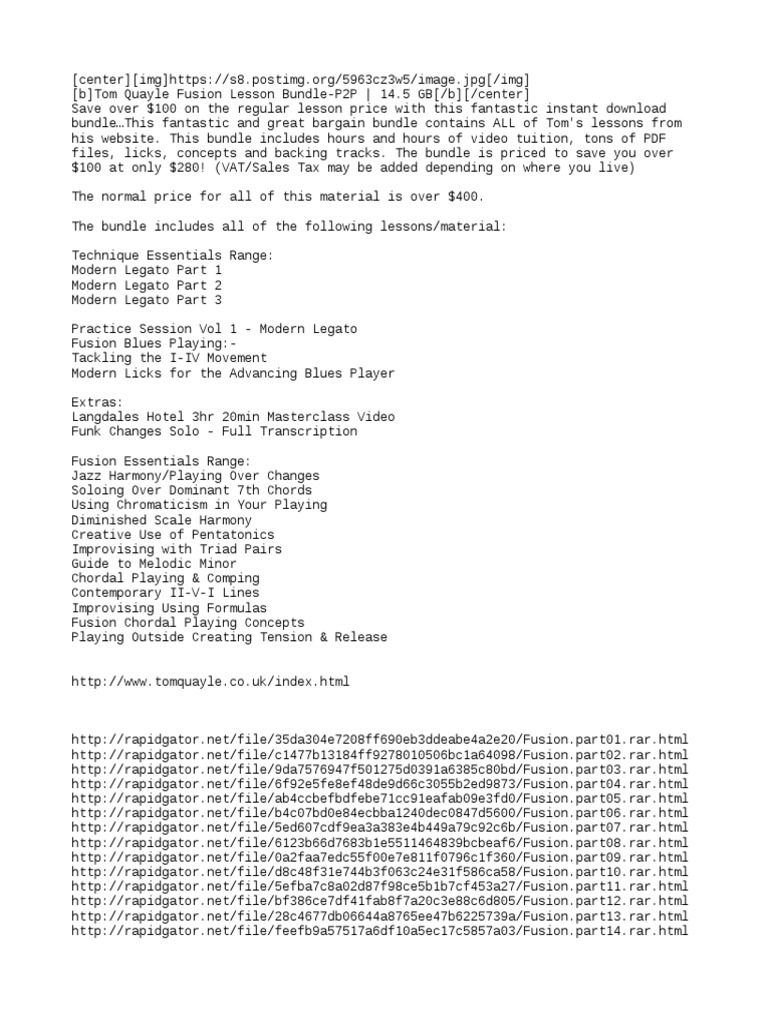 postimg.org imagesize:768x1024 Pimpandhost 4 ' Tom Quayle Fusion Lesson Bundle-P2p | PDF | Chord (Music) | Harmony