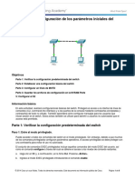 2.2.3.3 Packet Tracer - Configuring Initial Switch Settings Instructions Gabriela Anzola