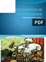 Cocineros Famosos de La Antiguedad (1)