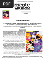 Pequenos Rebeldes _ Mente e Cérebro _ Editora Segmento