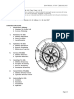 Doctrinal Study - Bibliology: Trailhead