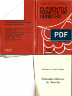 Elementos Basicos de Derecho-Alfredo de La Cruz Gamboa