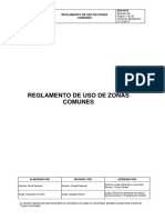SSG-R-03 Reglamento de Uso de Zonas Comunes Rev 00