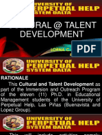 Cultural at Talent Development: Lorna C. Arenal, Mba