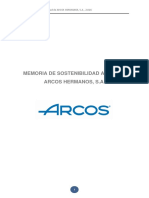 MEMORIA de Sostenibilidad ARCOS 2016