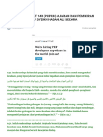 Memahami Wasiat 140 (Pupuh) Ajaran Dan Pemikiran Syekh Siti Jenar - Syeikh Hasan Ali Secara Keseluruhan - II - Syathooriyah