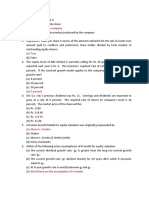 Company Analysis and Valuation