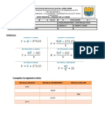 Evaluacion de Fisica Temperatura