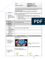 School Grade Level Teacher Learning Area Time & Dates Quarter I. Objectives