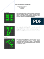 Atividade Dos Padrões Do Jogo Da Vida - Luis Filipe Martins Barros