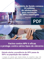 Campanha HPV 2018