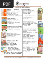 Relação de Livros 4º Ano