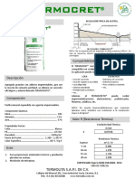 Ficha Tecnica TERMOCRET 2016