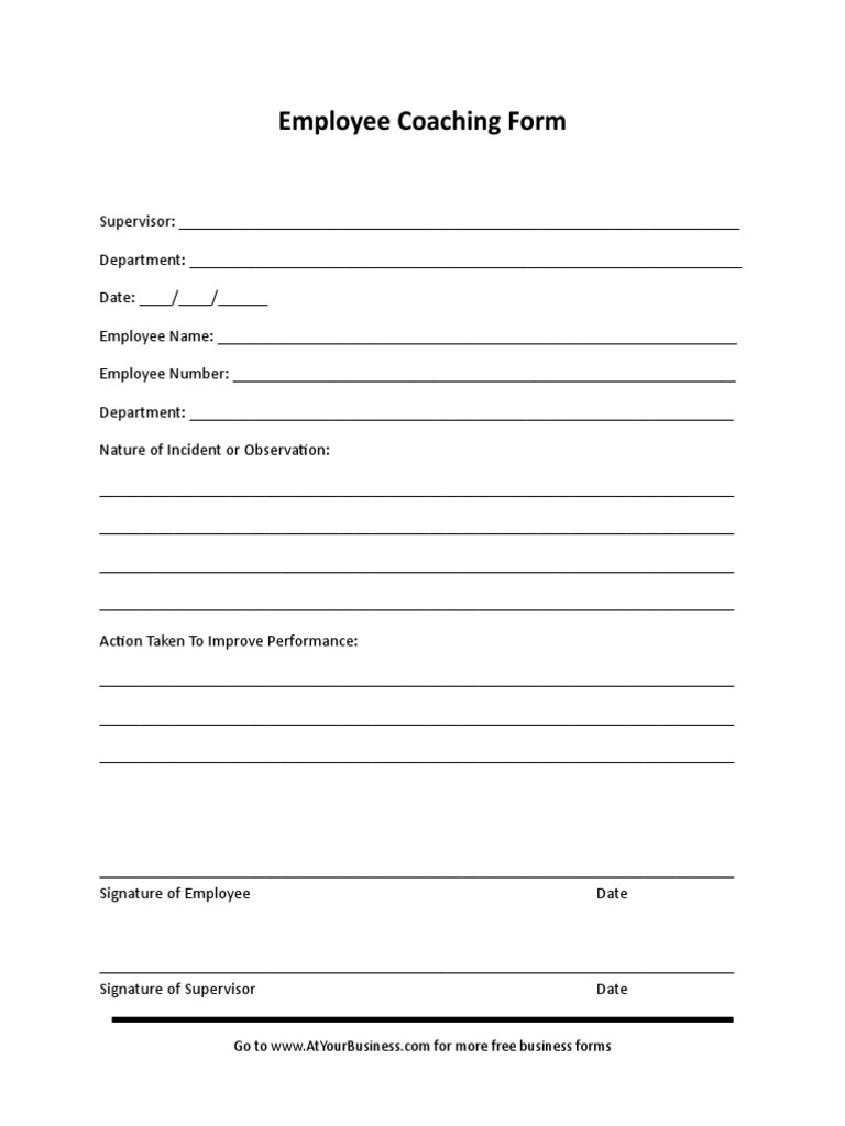 employee coaching | pdf | career & growth | business