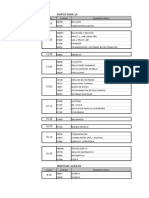 HORARIO ASAMBLEA