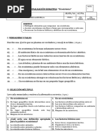 Prueba de Naturaleza