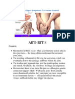 Arthritis: Causes