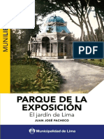 Parque de La Exposicion. El Jardin de Lima