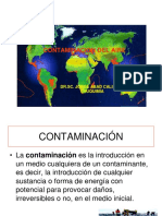 Contaminacion Del Aire: DR - Sc. Jorge Abad Calisaya Chuquimia