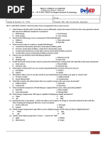 4th Unit Test in Empowerment Technology