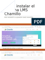 Como Instalar El Sistema LMS Chamillo