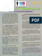 Mitos de La Donación de Órganos PDF