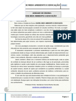 Aulas 1 e 2 Saude e Meio Ambiente 2018 1 Unec SR