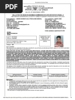 Fci Admit Card