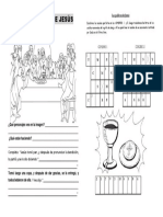 Educación Religiosa - La Última Cena de Jesús
