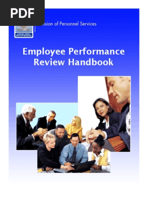 2008 Employee Performance Review Handbook Cover Update