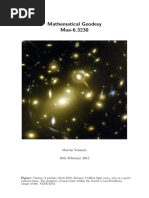 Mathematical Geodesy Maa-6.3230: Martin Vermeer 16th February 2015