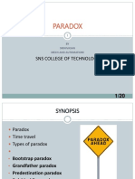 Paradox: Sns College of Technology