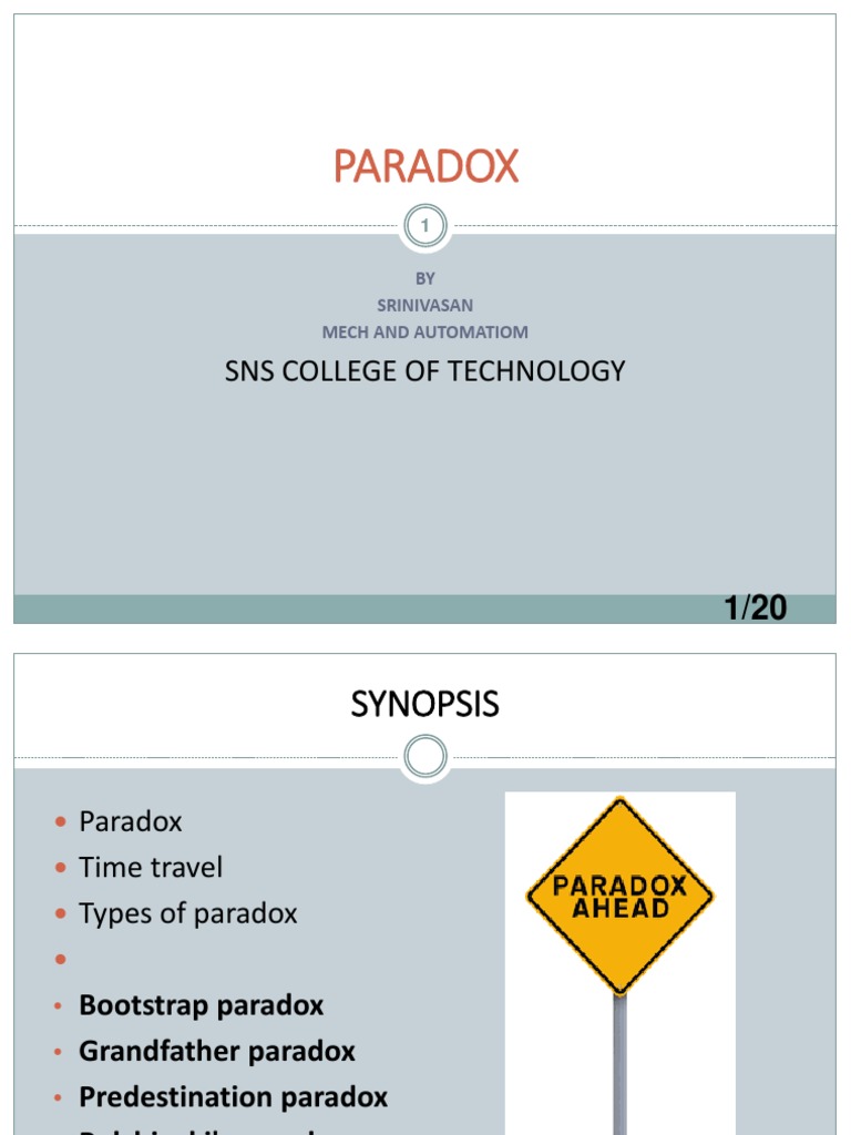 Time Travel Paradoxes Explained | PDF | Time Travel | Spacetime