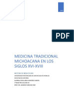 Medicina Tradicional Michoacana en Los Siglos Xvi