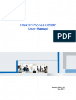 Htek IP Phones UC902 User Manual V4!4!29